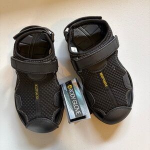 Body Glove Black Poseidon Water Slingback Sandals Shoes Boys Kids Size 1 New NWT